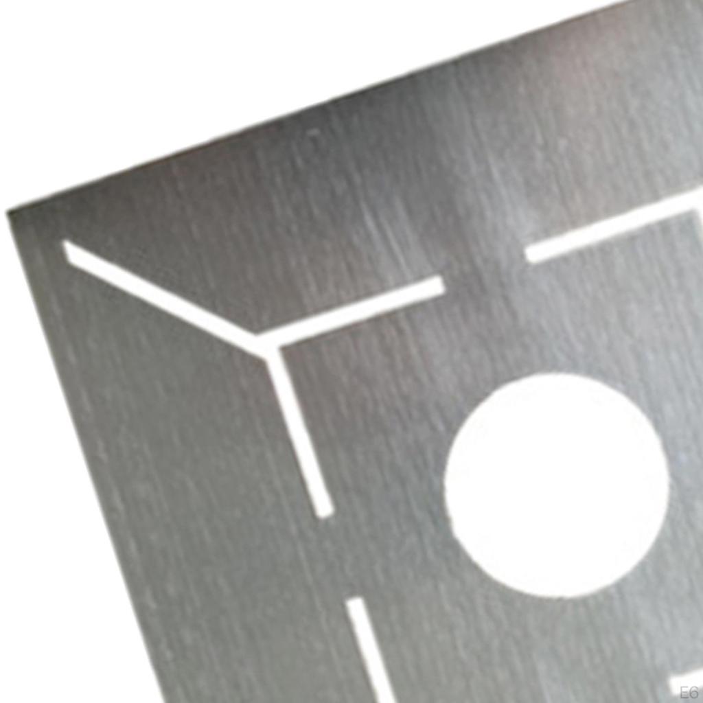 Floor Drain Ruler Use Measuring Tool Bricklayer Accs Thicken Multiple Patterns Bathroom Layout