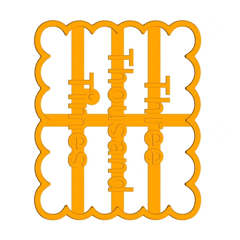 

Формы для печенья с добрыми пожеланиями Форма для печенья с забавными и непочтительными фразами d