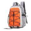Schoolbag taro purple fog ash series niche nylon mountaineering backpack college student couple outdoor outing camping backpack