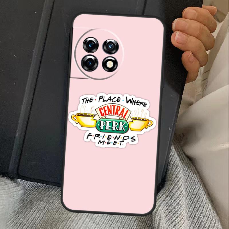 Central Perk Friends Case For OnePlus 13T 10T 8T 10R 12R 13R 15 13 12 11 10 9 Nord CE 5 2 3 4 Lite N20 N30 Cover