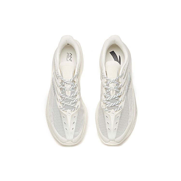 Anta Edge Low Top Running Shoes Men Sneakers Silver 112035585-2
