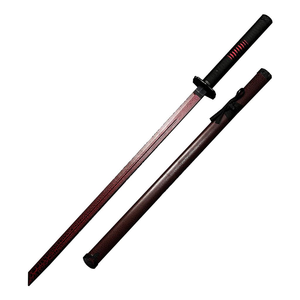 Tang Dynasty Horizontal Sword Wooden Sword Samurai Blade with Sheath Toy Prop cos Knife Flower Practice Knife Stage Performance Children's Toy Knife