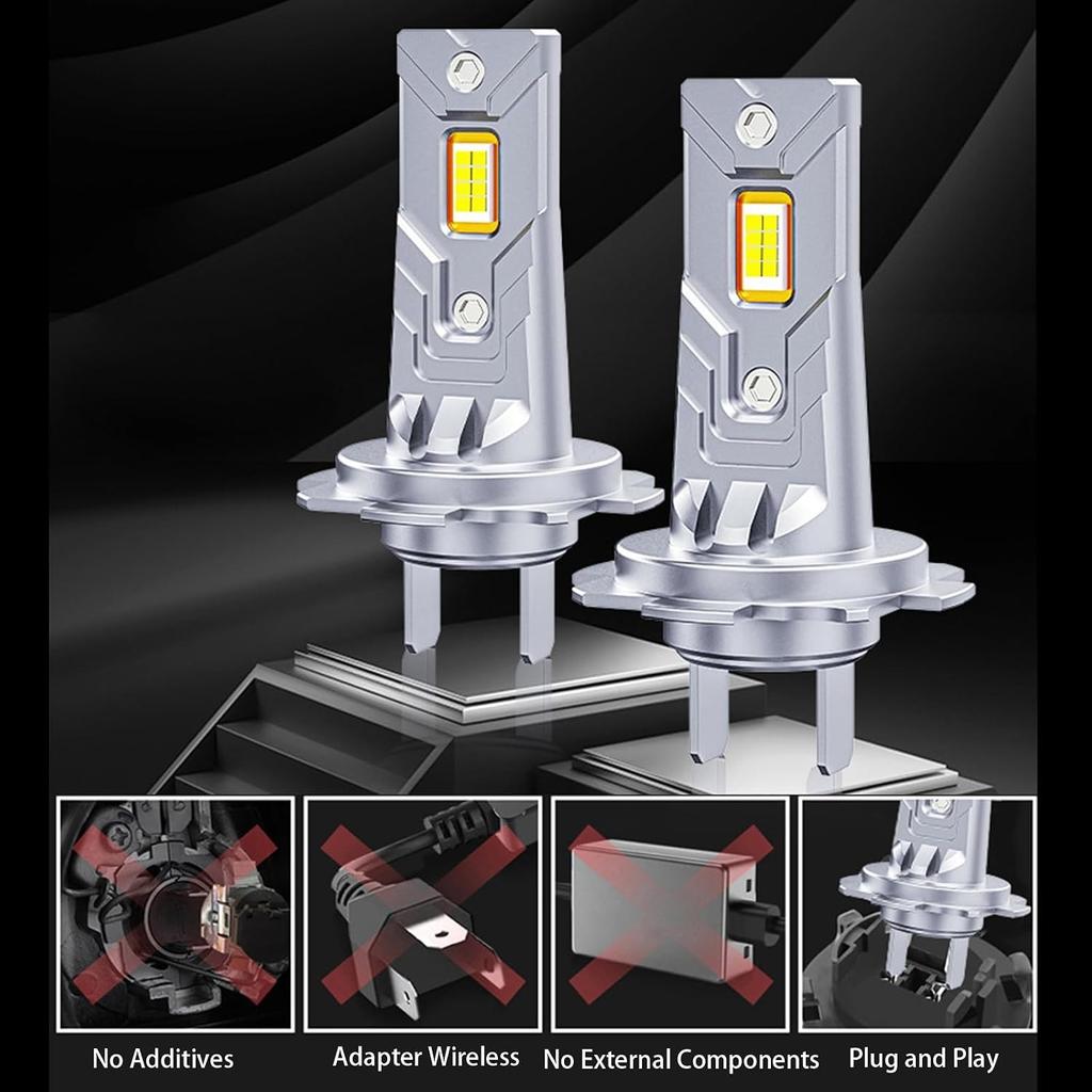 55W 8000LM H1 Car LED Headlight Auto Fog Lamp Bulb 6500K 12V 55W Car Bulb Led Bulbs High And Low Beam