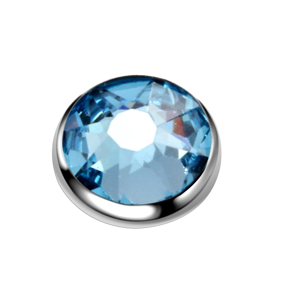 1 Pezzo Titanio G23 Cristallo CZ Micro Piercing Dermalico 3/4/5/7mm Ancora Dermalica Piercing Superficiali Opale Skin Diver Basi Gioielli per il Corpo