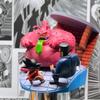 8cm/3.15in Anime Dragon Ball Z Figure Goku Vs Fat Dragon Action Figure Collection Figurine Statue Toy Gift
