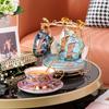 Bone China Creative Coffee Cup Saucers Set for English Afternoon Tea Party Home Decoration Mug Drinking Set