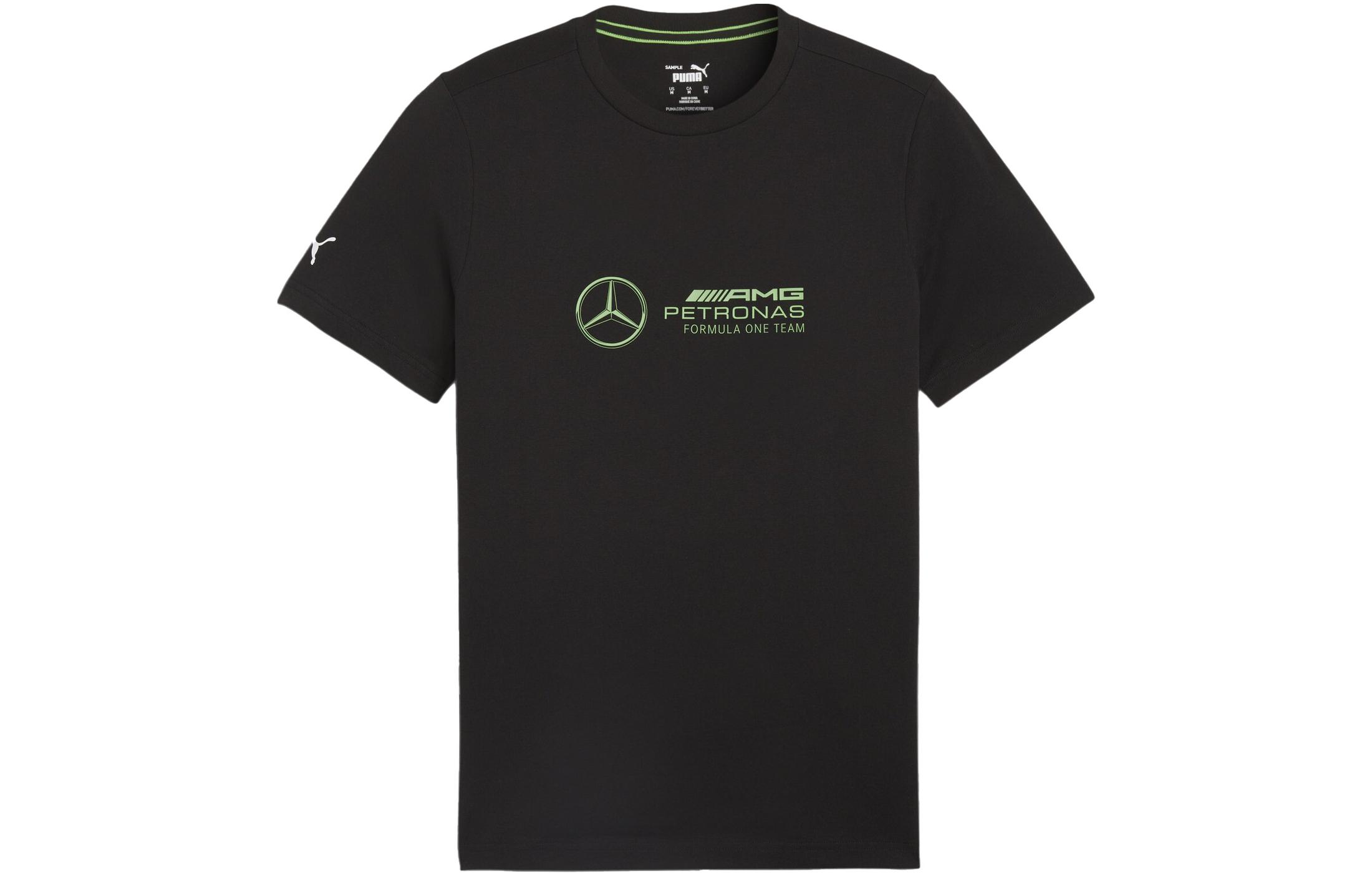 Puma Mapf1 Mercedes logo-print T-shirt 623754-01 M