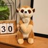 Meerkat Plush,Big Eyes Lemur Doll Long Tail Lemur Plush Toy Link Tail Monkey Forest Animal Doll
