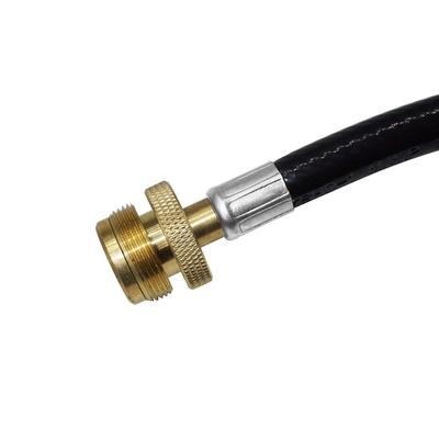 1 Brass Propane Adapter Hose For Qcc1 Type Tank Connects 4ft Hose