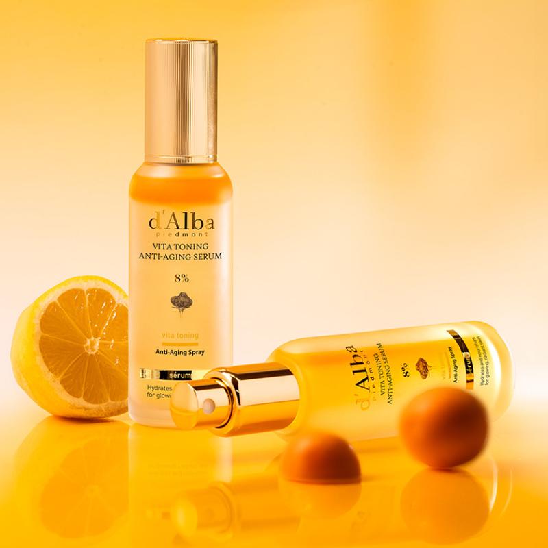 d'Alba Vita Toning Serum w Sprayu Przeciwstarzeniowy 8% 70ml
