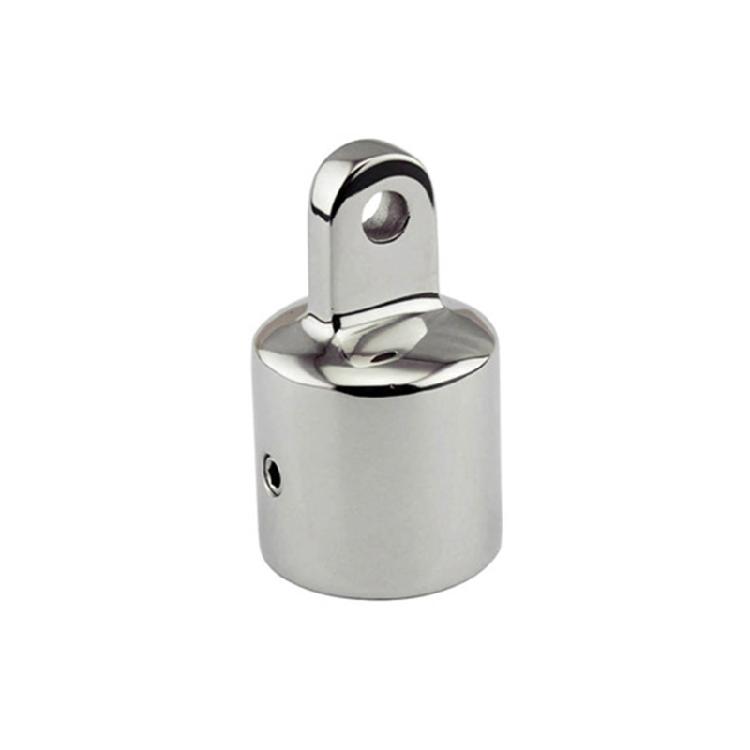 Boat Bimini Top Fitting Deck Hinge Slide Cap Pipe Eye End Cap External Eye End