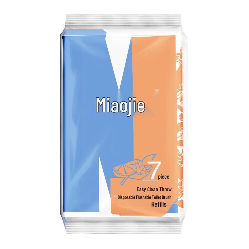 Miaojie Disposable Toilet Brush System