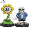 Aixlan UNDERTALE Figure Flowey Sans Q Version PVC Action Figure Amine Birthday Gift Collectible Figurine