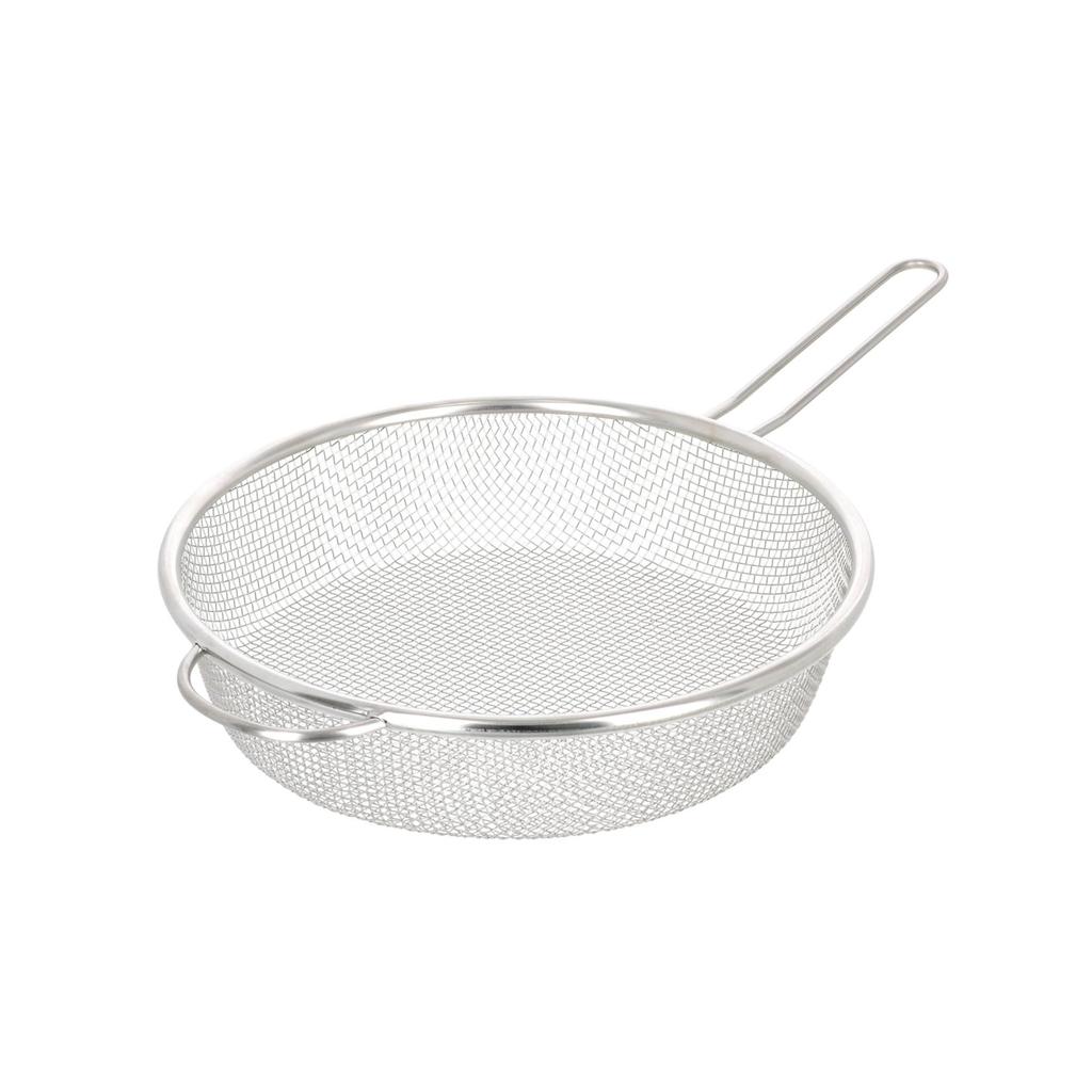 Takagi TAKAGI Frying Pan Strainer for 22cm and 24cm Frying Stackable for and Deep Stainless Kitchen Made in Japan Pans, Boiling, Draining, Frying,