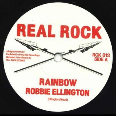7inch Record ROBBIE ELLINGTON - Rainbow / Rainbow Dub RCK013 Real Rock 2021 Europe Reggae, Ska & Dub