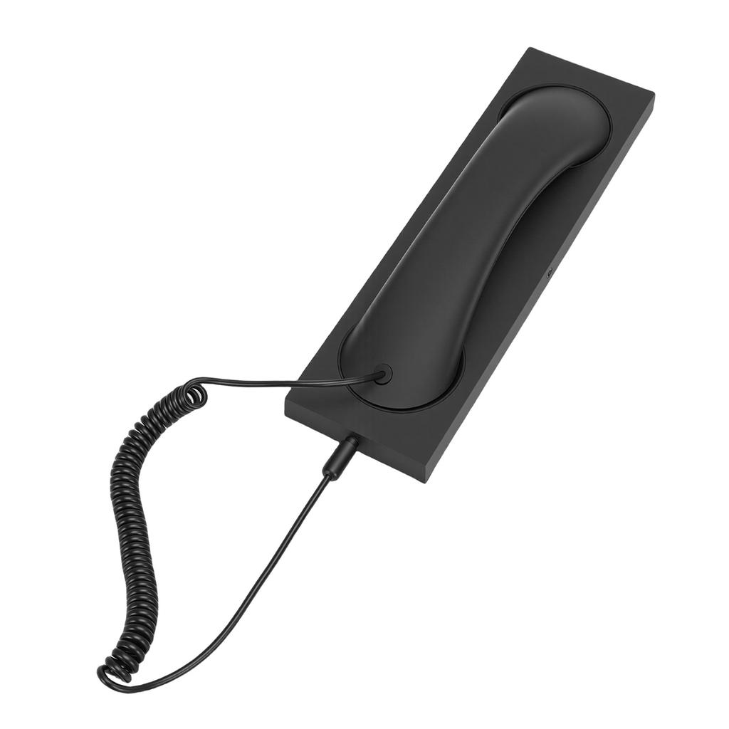 Retro Phone Handset Fit for 17 16 Retro Type C Wired Plug In Handheld Phone Handset with Microphone