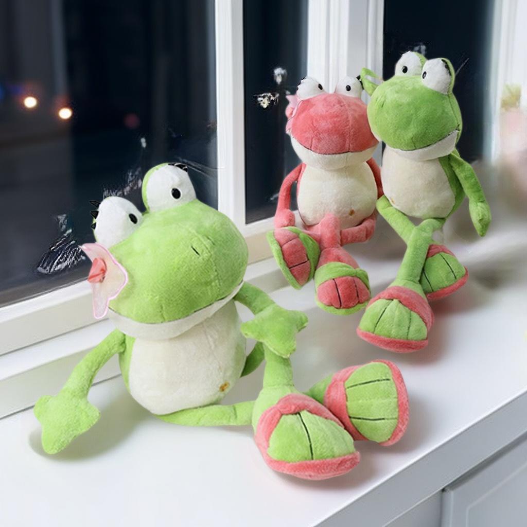 Cute Plush Frog Toy With Long Legs Perfect Gift For Girls And Couples