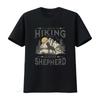 German Shepherd T Shirt GSD Vintage Style Dog Hiking For Mom Dad Outdoorsy Lovers Vintage Washed Designer Clothes Slightly