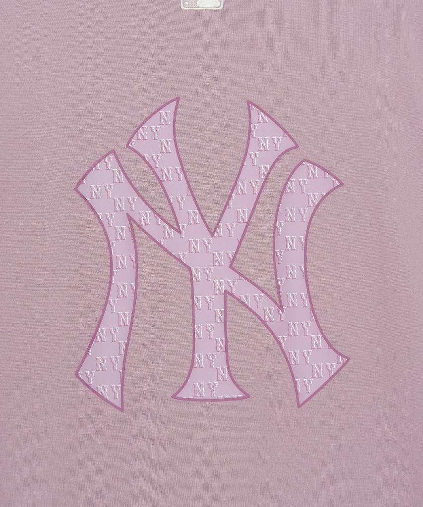 Emelbi Classic Monogram Big Lux Oversized Short Sleeve T-Shirt Ny (L.Lavender)