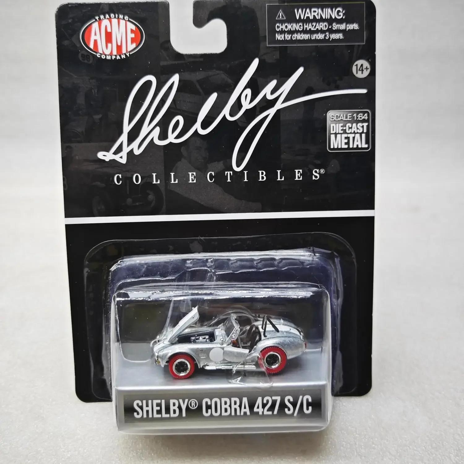 

ACME 1:64 SHELBY COBRA 427 S/C Simulation alloy car model