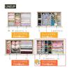 Tenma Storage Box Cloth Fits Fabric Series Seiton Box 5 Piece Set Fits Plus Compatible with 75cm Width B Set Ivory S: Approximately 9 X 33 X 11cm 2