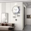 Silent Wall Clock Modern Creative Wall Clocks Dining Room Large Household Hanging Clock Living Room Decoration Accessories