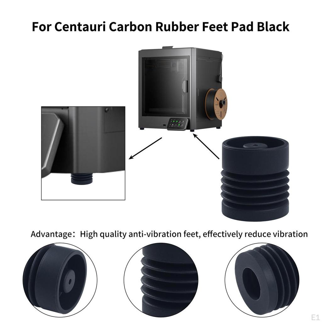 Anti Vibration Feet Slip 3D Printer Parts Easy Installation Replacement Protector Repair