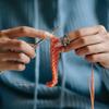 1pc Adjustable Crochet Tension Cute Ring Beginner Knitting Crochet Hook Ring Yarn Guide Finger Holders Thimbles Winder Tools