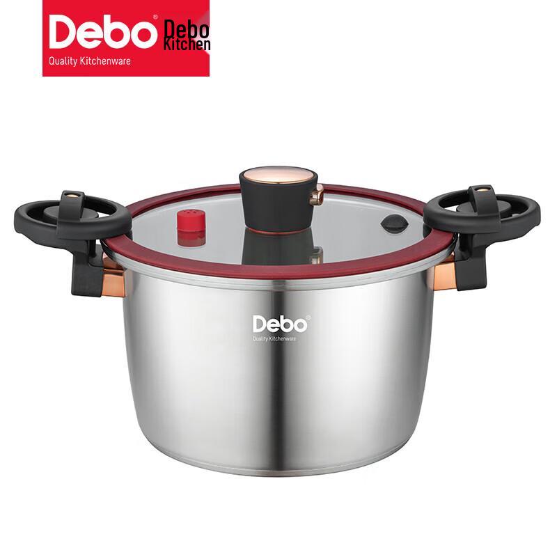 Debo Worms 24cm Stainless Steel Micro Pressure Cooker