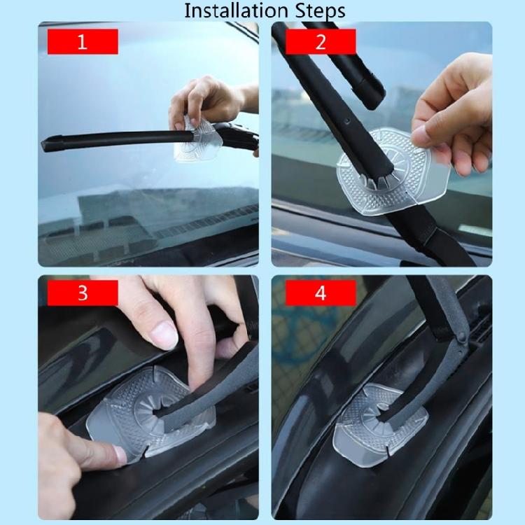 2 Stück/Set Universal Auto Scheibenwischer Schutzhülle Frostschutz Schutzabdeckung