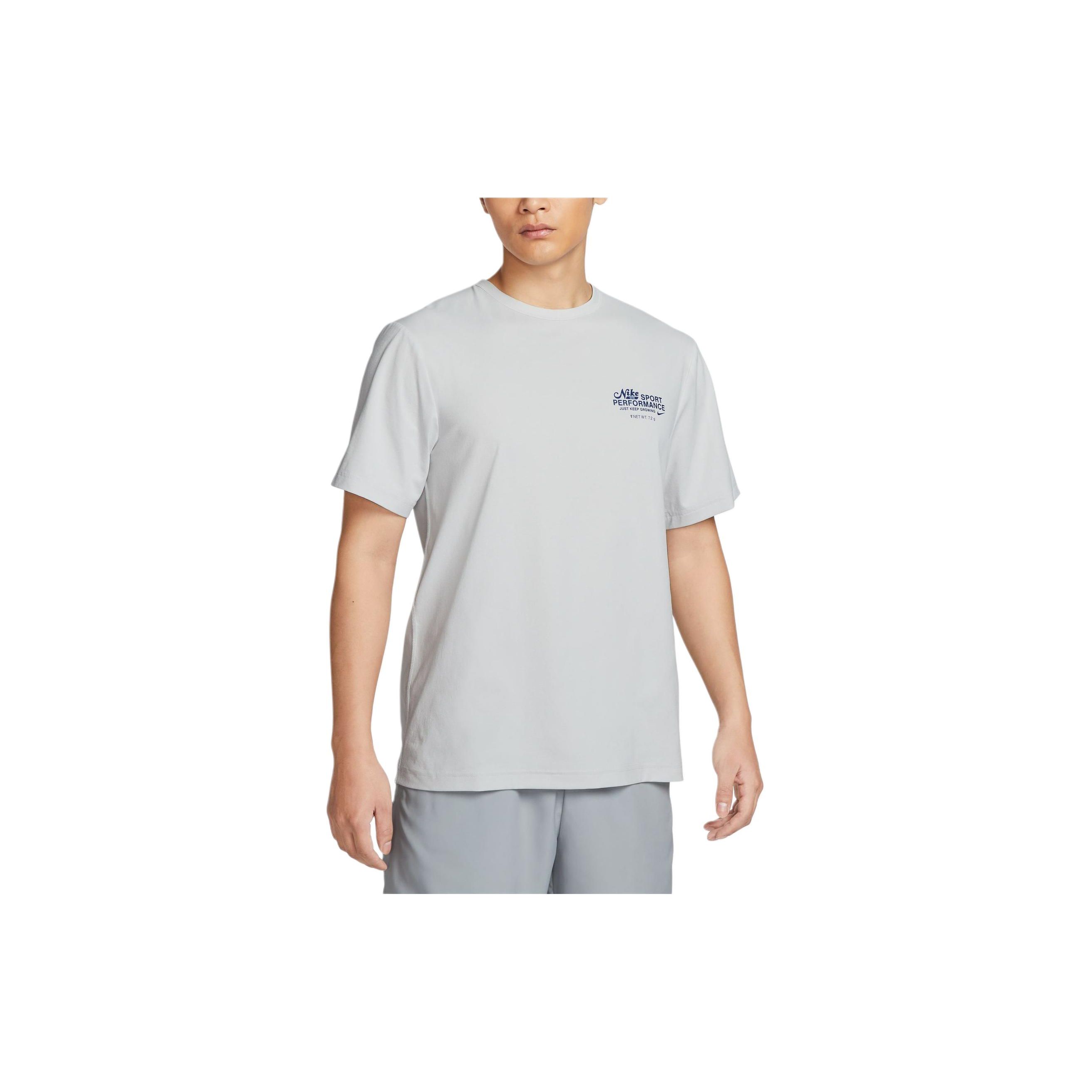 

Nike Hyverse Dri-Fit Letter Round Neck Casual Short Sleeve Quick-Dry T-Shirt Men Tops Dust-Light FN3280025 XL