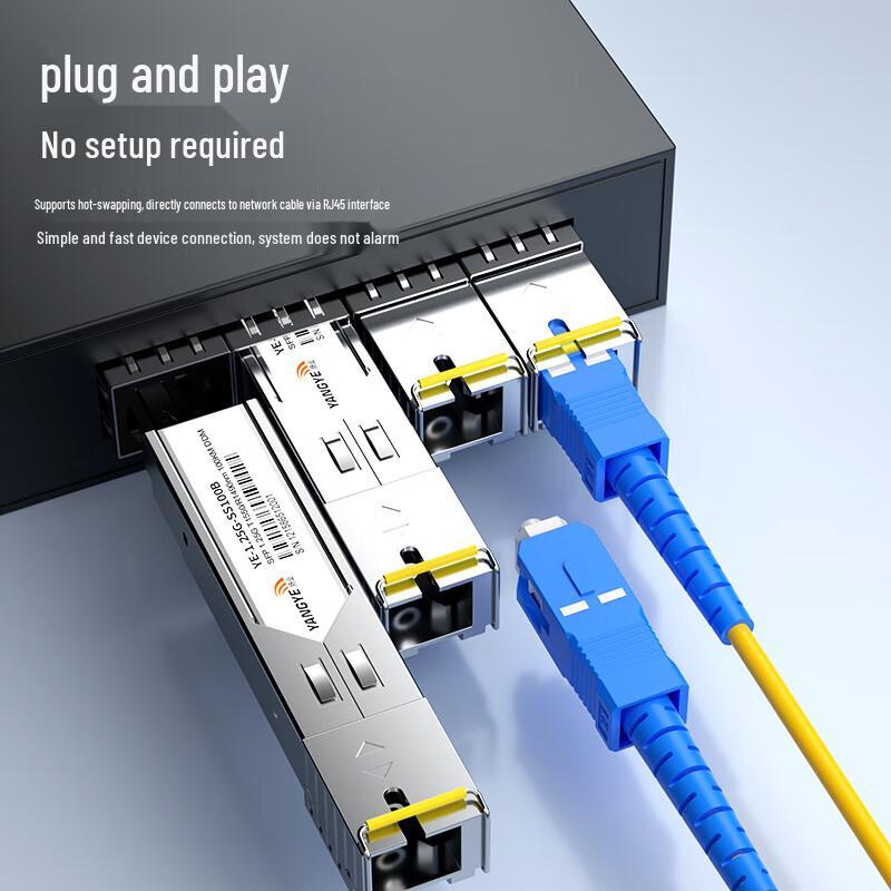 YY 1.25G SFP Gigabit BIDI Single-Fiber Optical Module