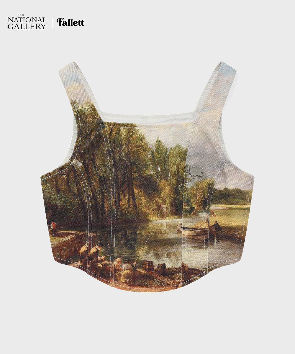 Pallet [Palet X National Gallery] John Constable Corset Top Multi/M