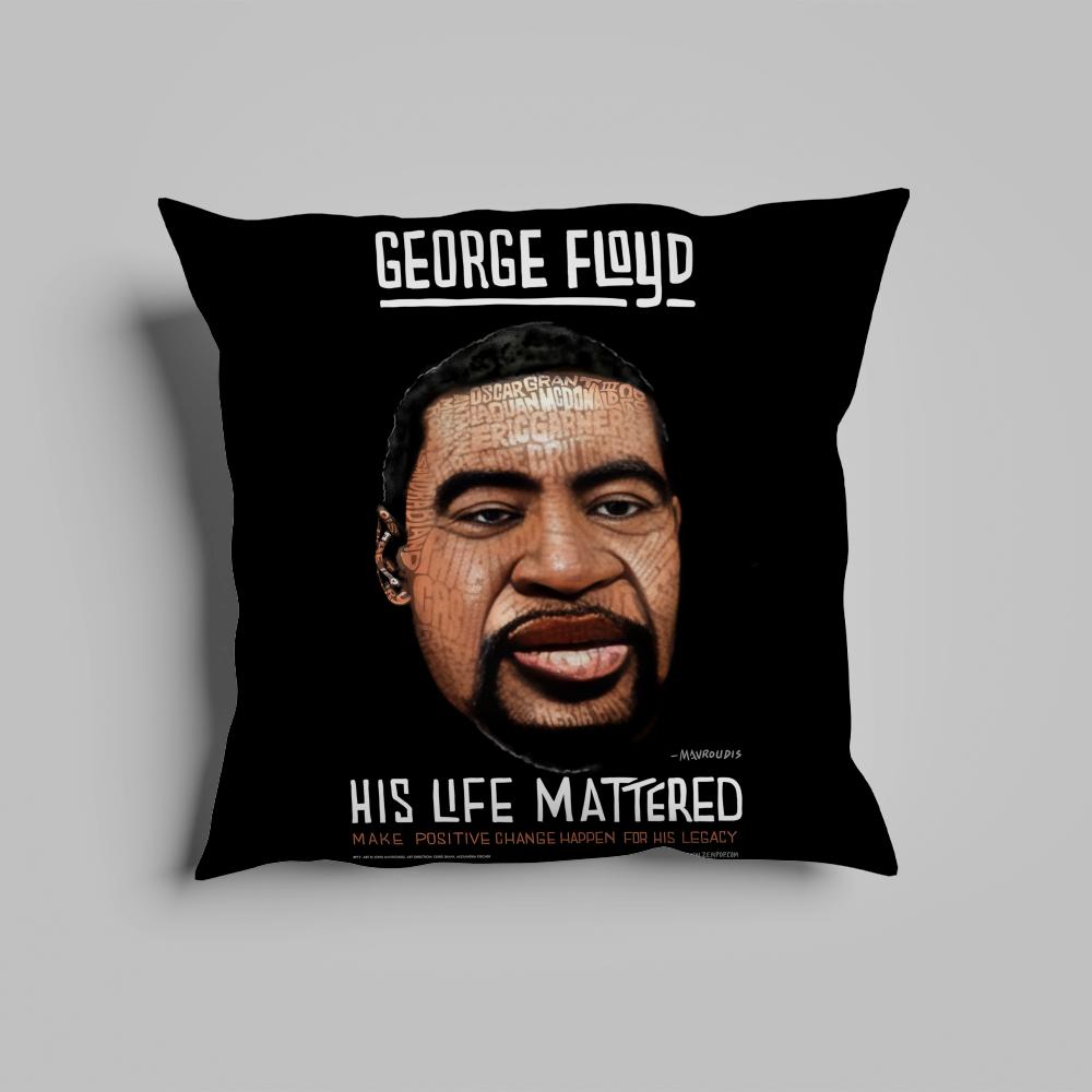 Pillow Case luxurious home office, sofa decorative Multi sized car seat cushions, pillowcases G-George F-Floyd