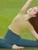 Women's Hollow-out Yoga Top with Short Sleeves - Slimming High-End Pilates Fitness Vest