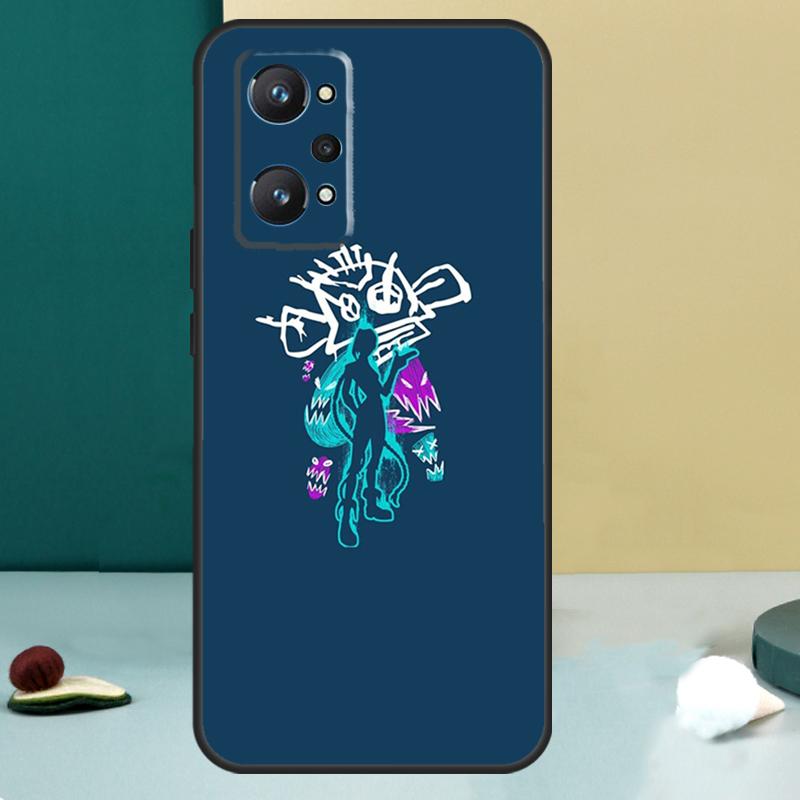 Jinx Arcane For OPPO Realme C33 C55 C35 C31 C30 C21Y C25 C11 C15 GT Neo 5 3T 2T 8 9 10 11 Pro Plus Case