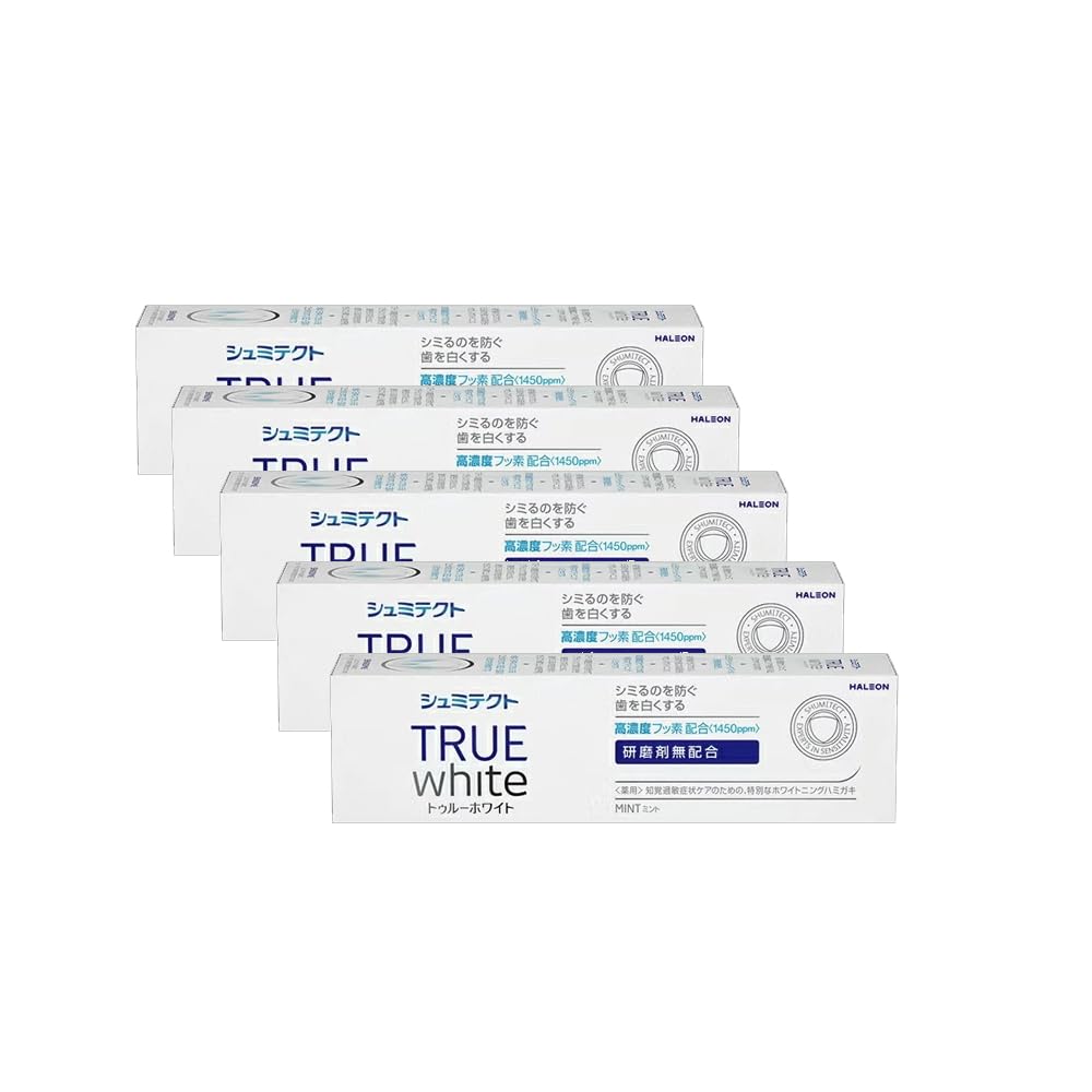 

[Набор из 5 штук] Набор из 5 штук Shumitect True White 1450ppm 80г 5 штук