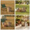 Foldable Trash Bin Portable Can with Handles Convenient for Picnics