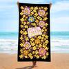 Ultra Absorbent Microfiber Beach Towel Quick Dry Printed Large Bath 90x180cm