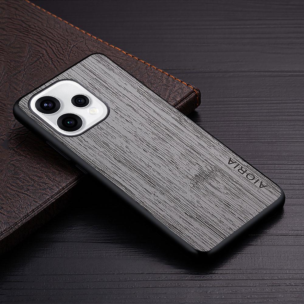 Case for Oppo Reno 15 14 14F Pro Max reno15F Straight Wood Grain PU Leather phone cover funda for OPPO Reno 15 Pro Max case capa
