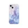 Purple Smudged Marble for iPhone17 Airbag Mobile Phone Case Apple 15promax Anti-drop 14/16