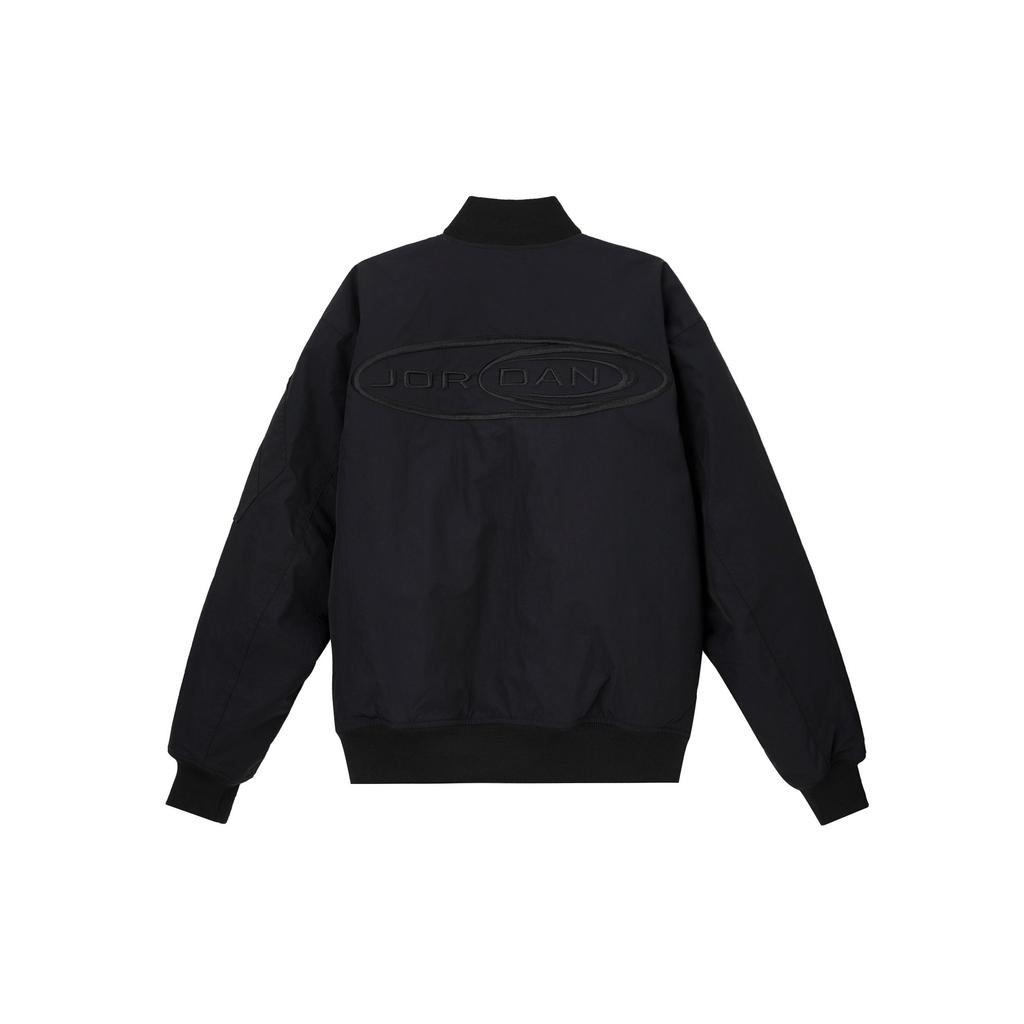 Jordan Renegade Essentials Warm Woven Loose Long Sleeve Cotton Jacket Men Jackets Black HF9326-010