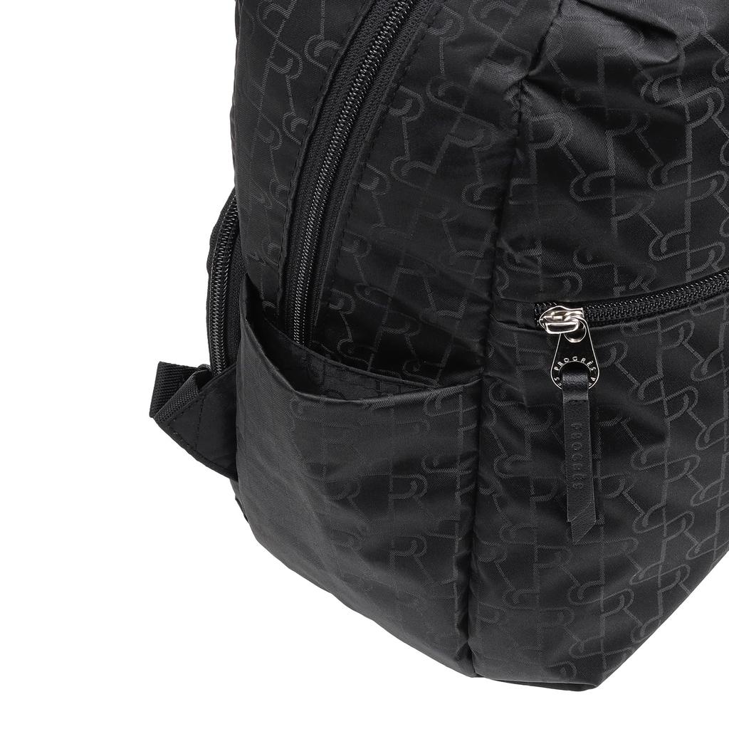 Progre Plie Backpack No. 68166, Women's, Black, H32 x W24 x D14cm