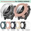PC+Tempered Glass Case for COROS NOMAD Smart Watch Strap Bumper Shell Full Cover  for  NOMAD Screen Protector Accessories