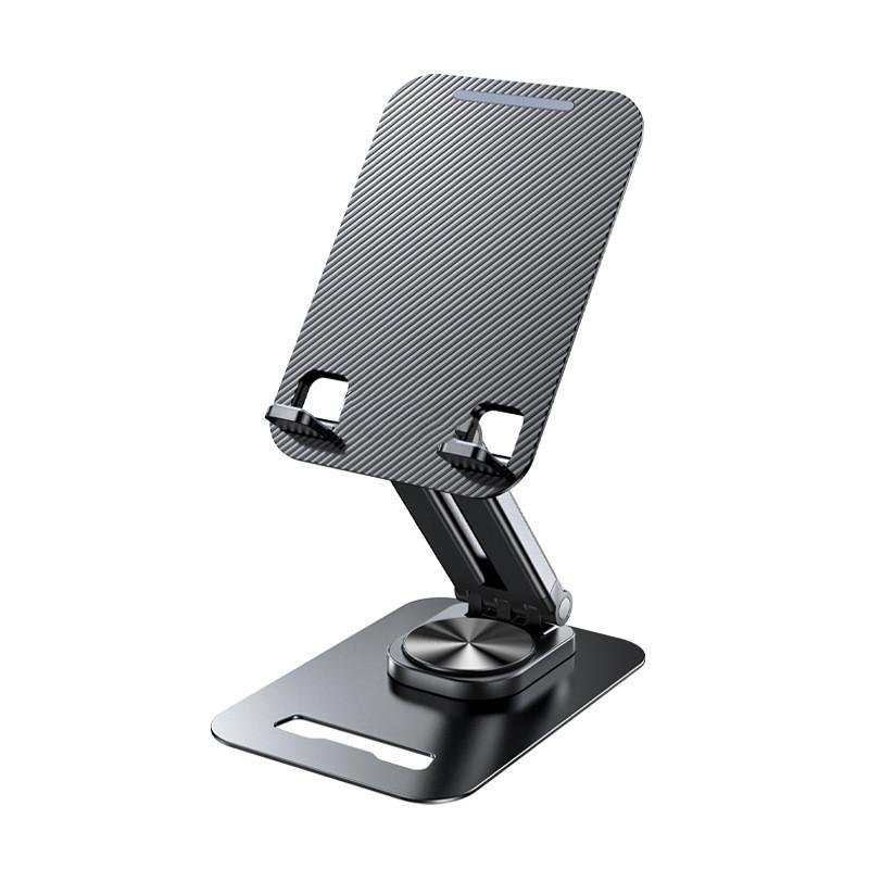 Aluminum Gaming Tablet Stand With 360 Degree Rotation And Foldable Height Adjustment For Home Office