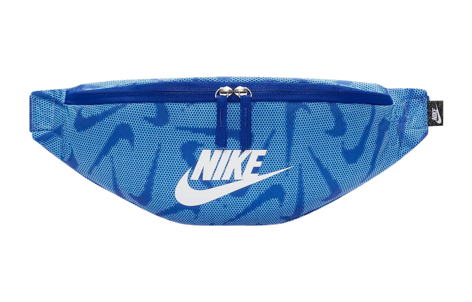 Тканевая сумка-слинг Nike Heritage, Поясная сумка Regular Унисекс Старый Королевский Синий DQ5605-417