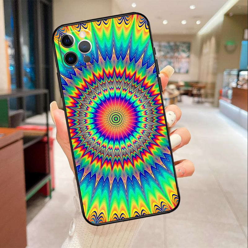 Vintage Ornament Phone Case For iPhone 16 15 14 11 12 13 17 Pro Max mini 15 Plus 16e 17 Air Protective Cover