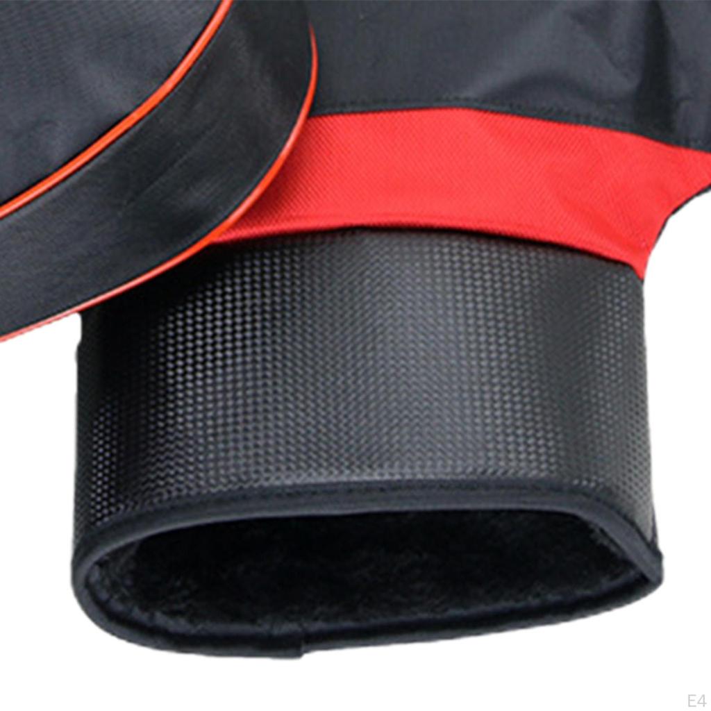 Cold Weather Motorcycle Handlebar Muffs, Windproof Mitts for Riding
