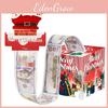 Party Holiday Gift Box With Red Gradient Finish For Christmas Occasions Special