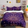 Mystical Sun Moon Tarot Set Kid'S And Adults' Bedroom Decor, Exquisite Three-Piece Bedding Set Gift